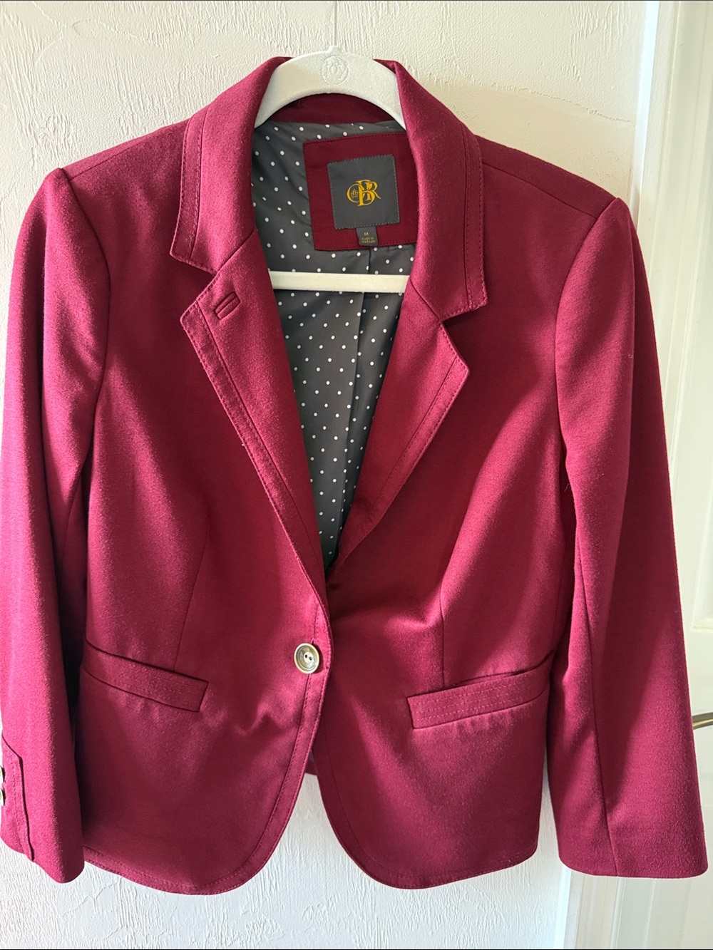 Outback Red The Limited burgundy blazer